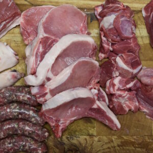 Colis de porc Cul-Noir Alsacien