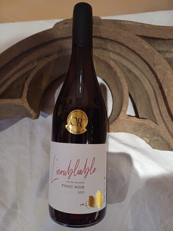 L'Inoubliable Pinot Noir - vin de France 2023